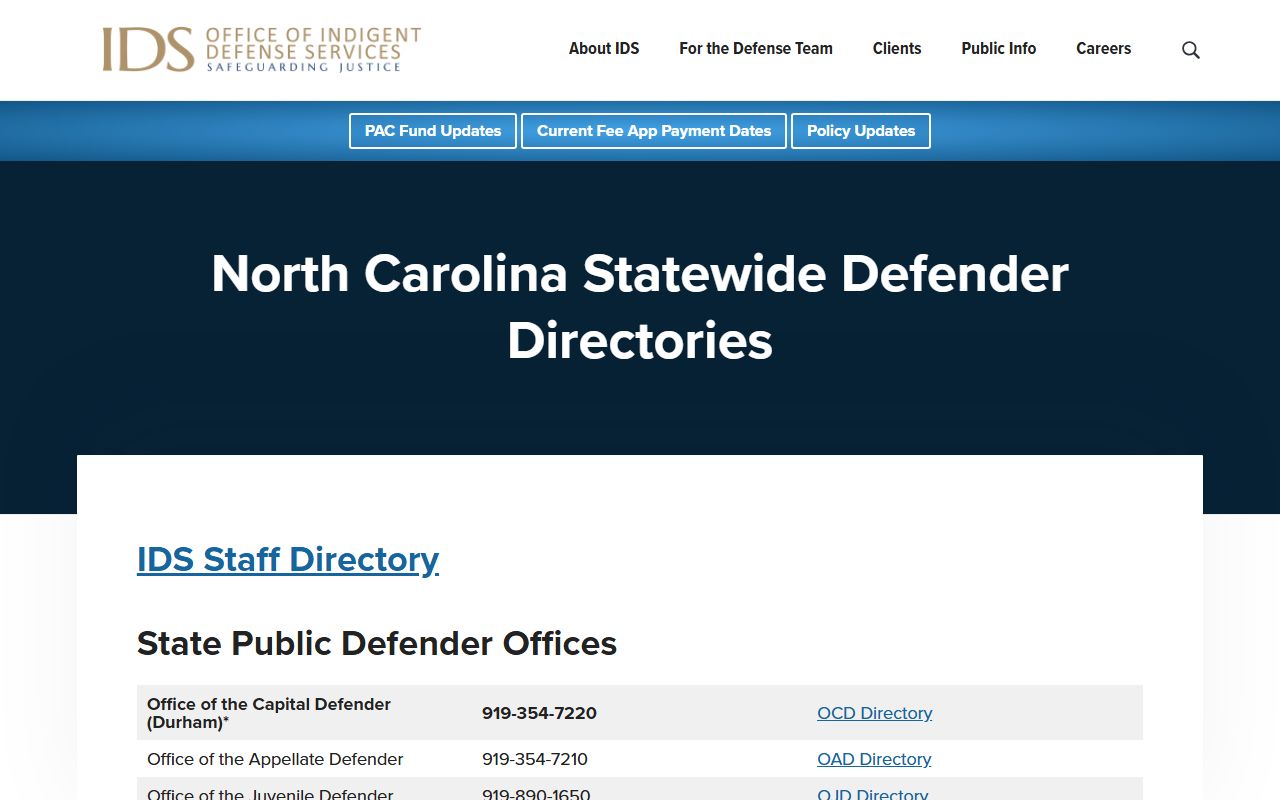 Chatham County court charges after arrest and public defender district information
