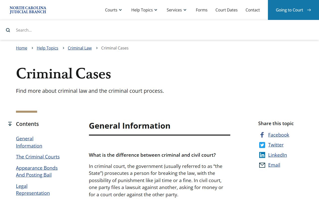 Chatham County criminal court records criminal cases help source