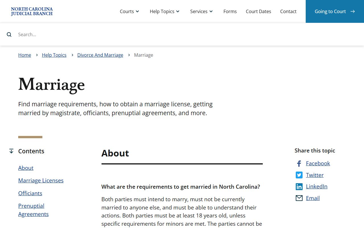 Chatham County marriage records NC marriage help topic